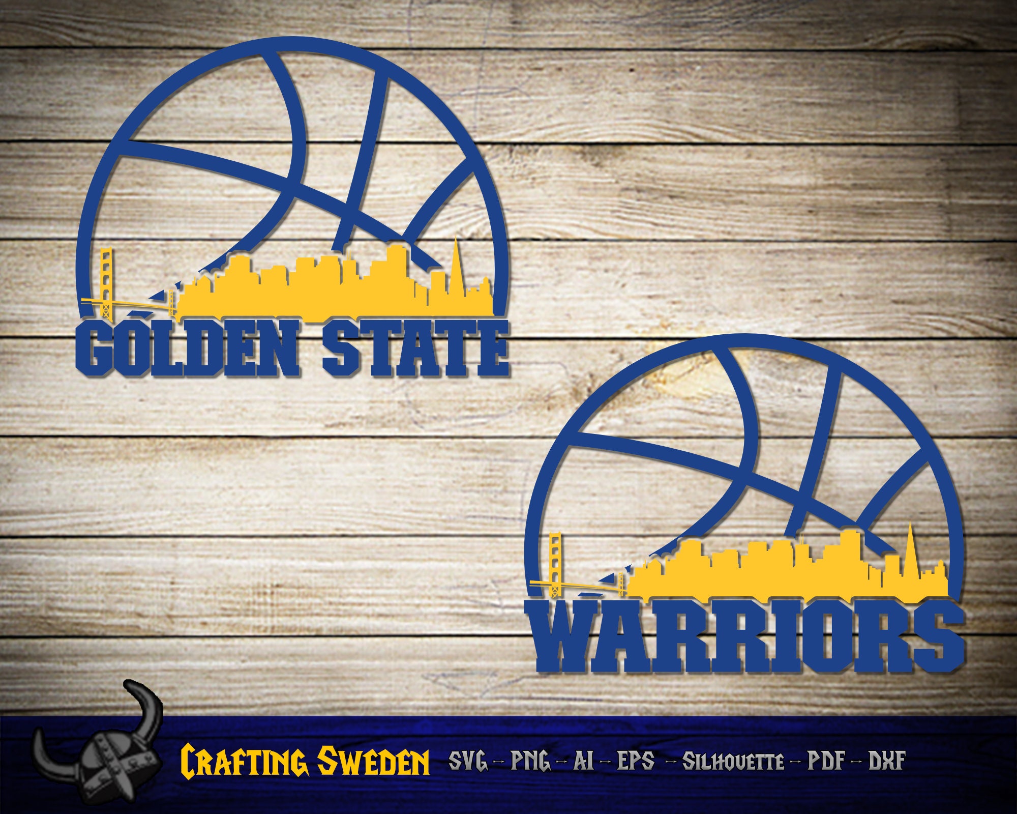 Golden State Warriors SVG Bundle Cricut Warriors NBA Vector