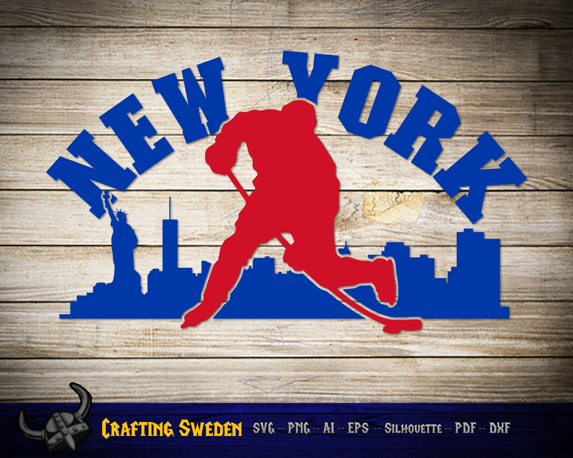 NHL New York Rangers, New York Rangers SVG Vector, New York