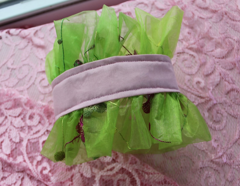 Floral Ruffle Collar
