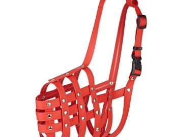 BioThane Dog Muzzle: Basket Muzzle for German Shepherds