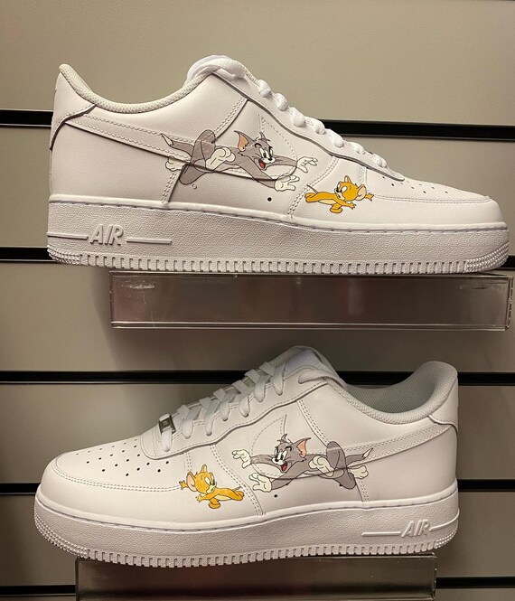 nike air force 1 custom tom and jerry