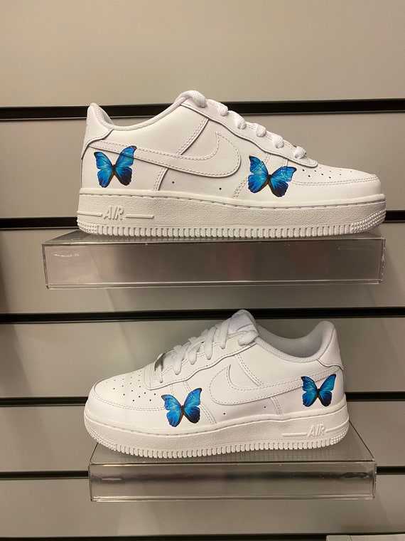 air forces with blue butterflies