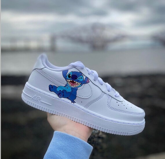 Custom Nike Air Force 1 x Stitch Custom Nike Air Force 1 x Stitch