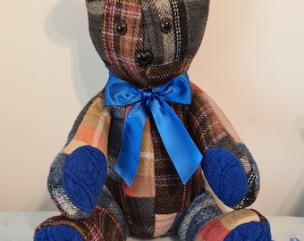 Memory Patchwork Bear/Bunny/Elephant/Lion - Perfect Keepsake  (NOT PATTERN)