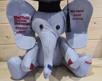Memory Elephant - Perfect Keepsake  (NOT PATTERN)