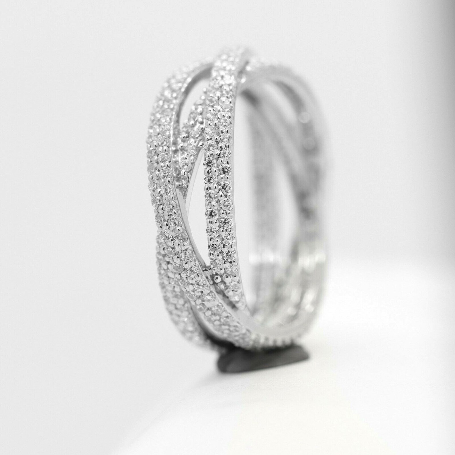 Russian Wedding Band Three Tone Rolling Band Foldable Ring Etsy