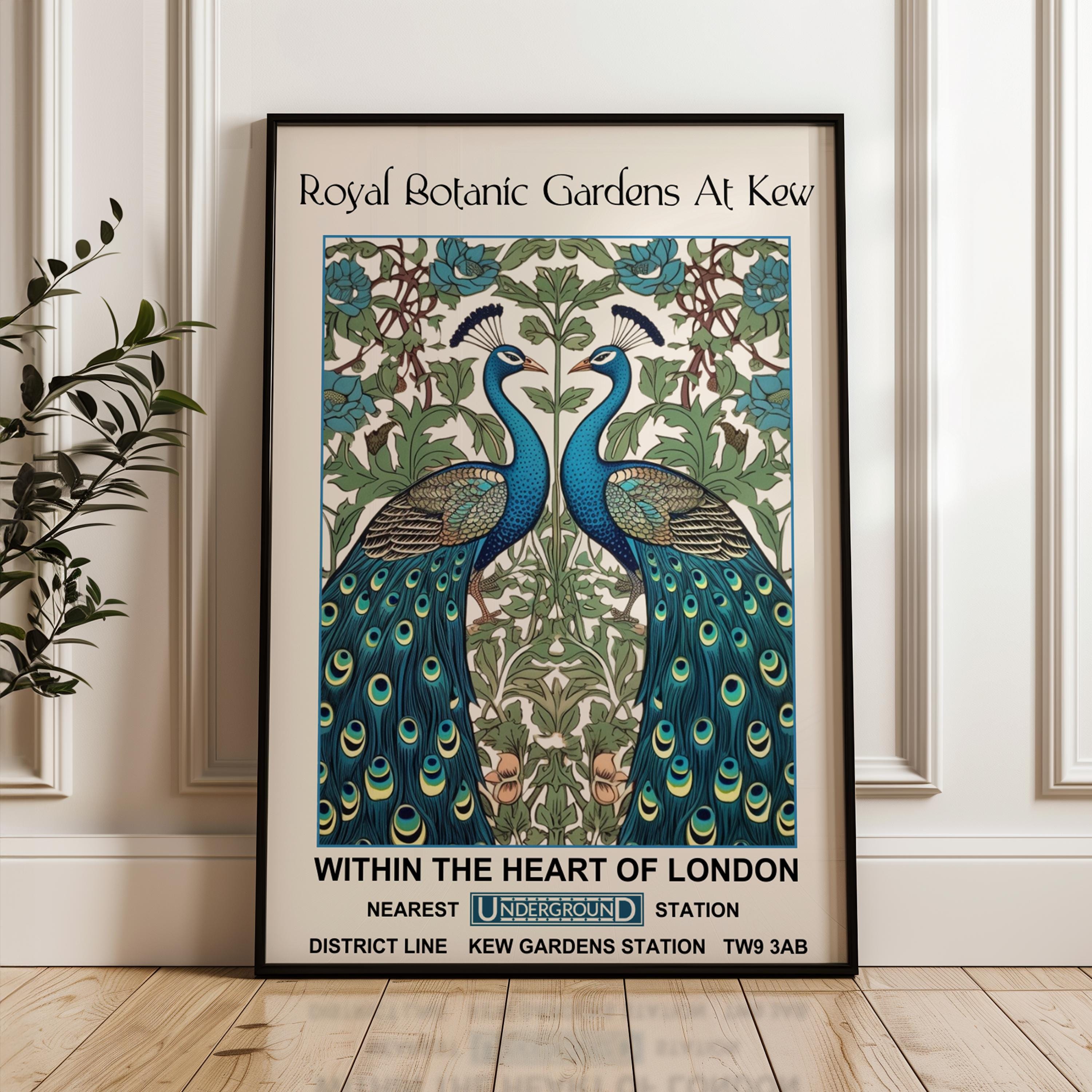 Kew gardens poster - Etsy 日本