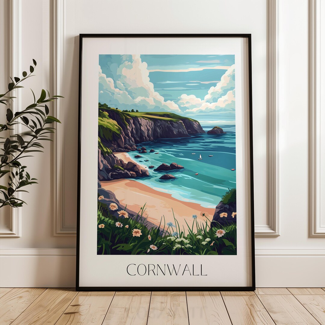 Cornwall Art Print Cornwall Wall Art Cornwall Travel Print Cornwall Cornwall Art Print Cornwall Wall Art Cornwall Travel Print Cornwall