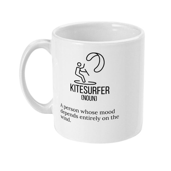 Funny Kitesurfer Mug - kitesurfing mug, kitesurfing gift, kitesurfer gift, gift for kitesurfer