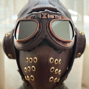 The Leather Biker Mask