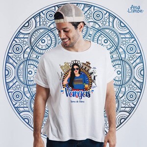 Unisex Venezuelan T-Shirt, Venezuela Graphic tee, Franela por Estados de Venezuela, Shirt by Ana Limon | Arepa design, Vargas