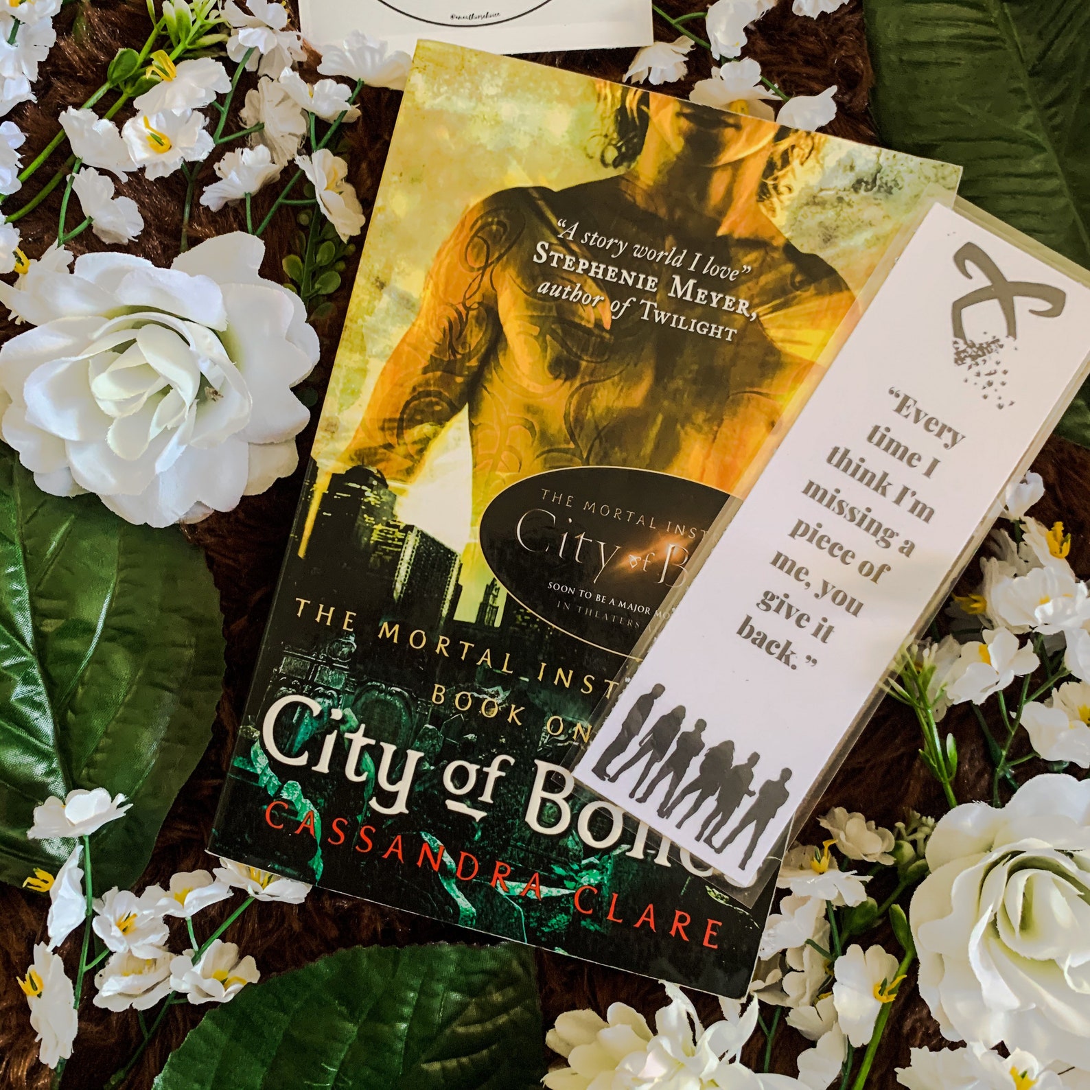 Mortal Instruments Bookmark Etsy