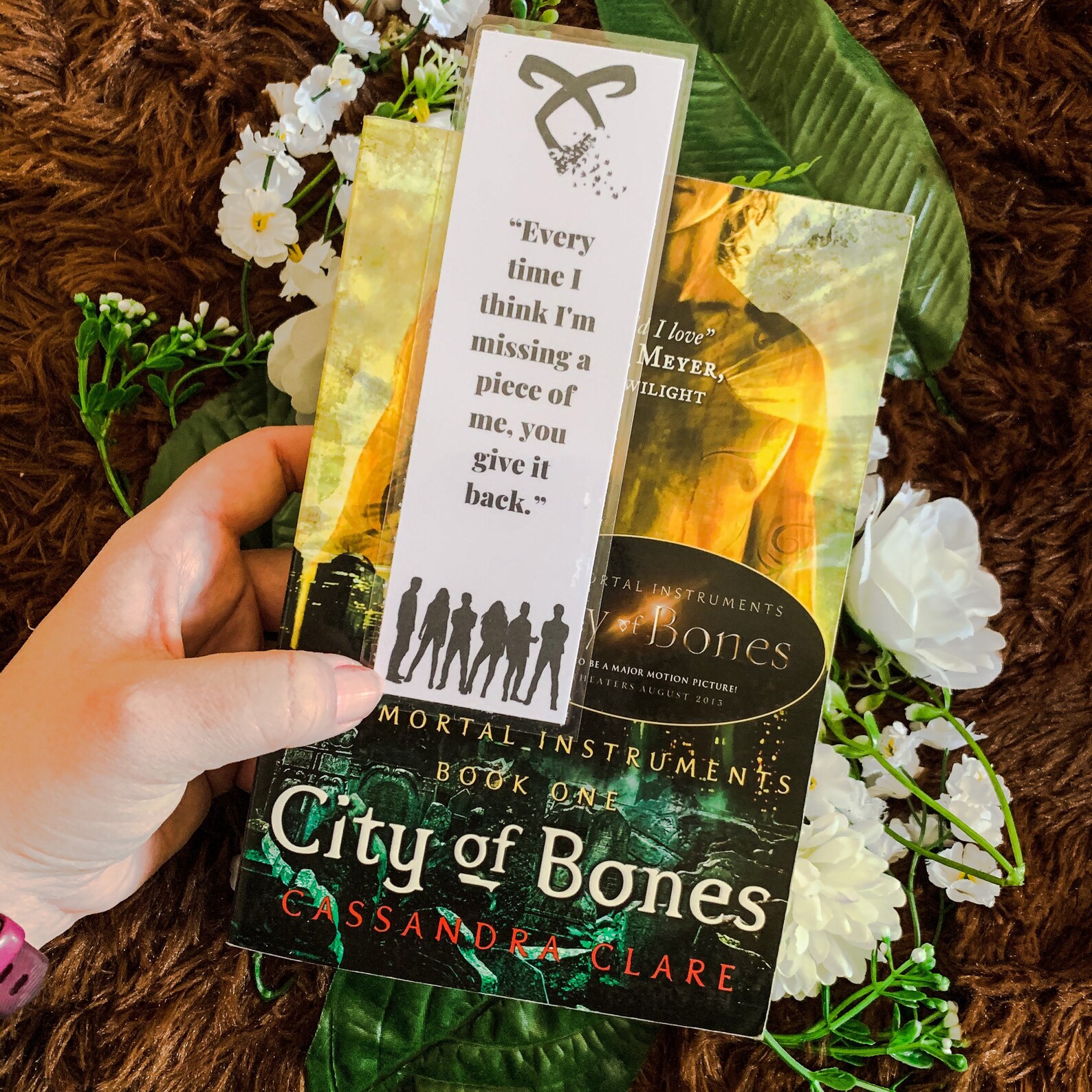 Mortal Instruments Bookmark Etsy