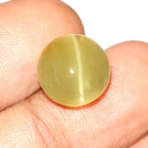 Natural Cat&#39;s eye Gemstone, Shape Round, Weight - 9.50 carats Size - 12x12x8 , Code - AI 90