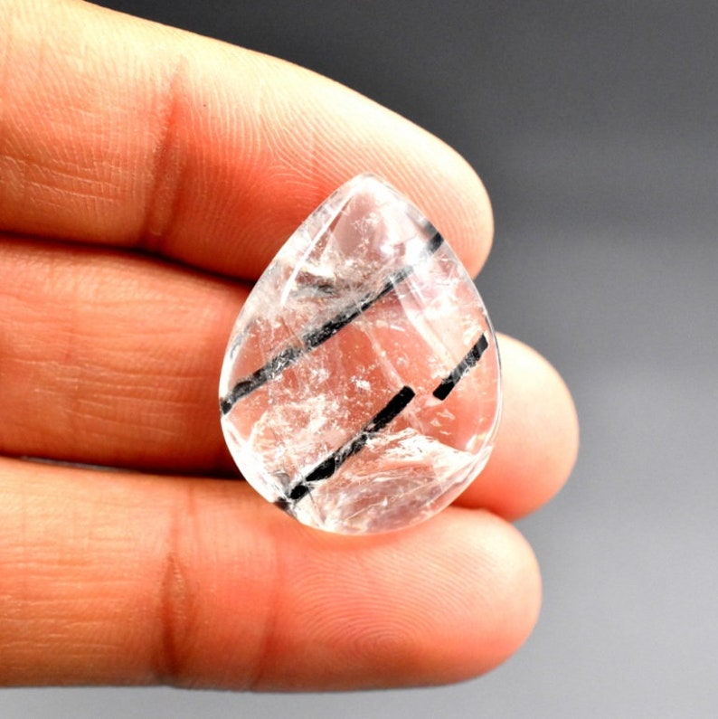 Super Quality Natural Rutile Quartz Cabochon Rutile Quartz jewelry,Extra Quality Ethical Crystal Gift for Valentine Ai 834