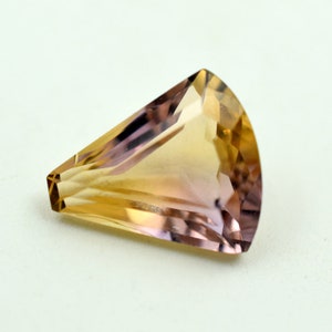 Natural Certified Ametrine Faceted Loose Ametrine Faceted Fantasy Cut For Ring Use Ai 1253