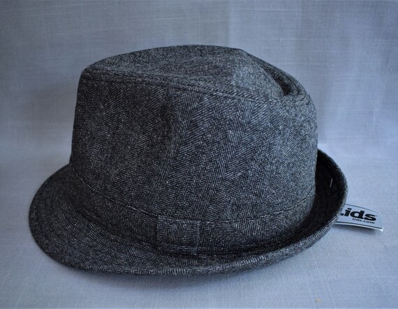 Vintage Lids Classic Gray Wool 