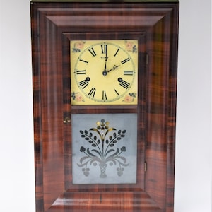 Antique En Welch Mantel Clock - Etsy