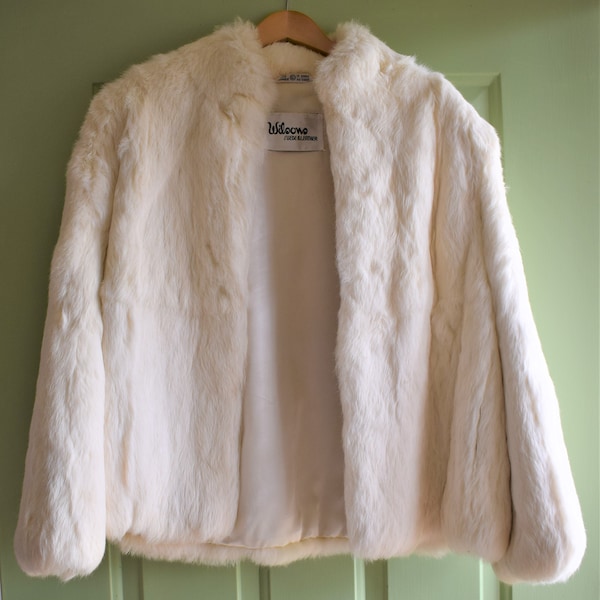 Rabbit Fur Coat Etsy