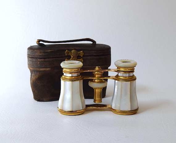 Antique 19th Century Colmont Opera Glasses Colmont Mother of Pearl Opera Glasses - Antique weapons  main image 2