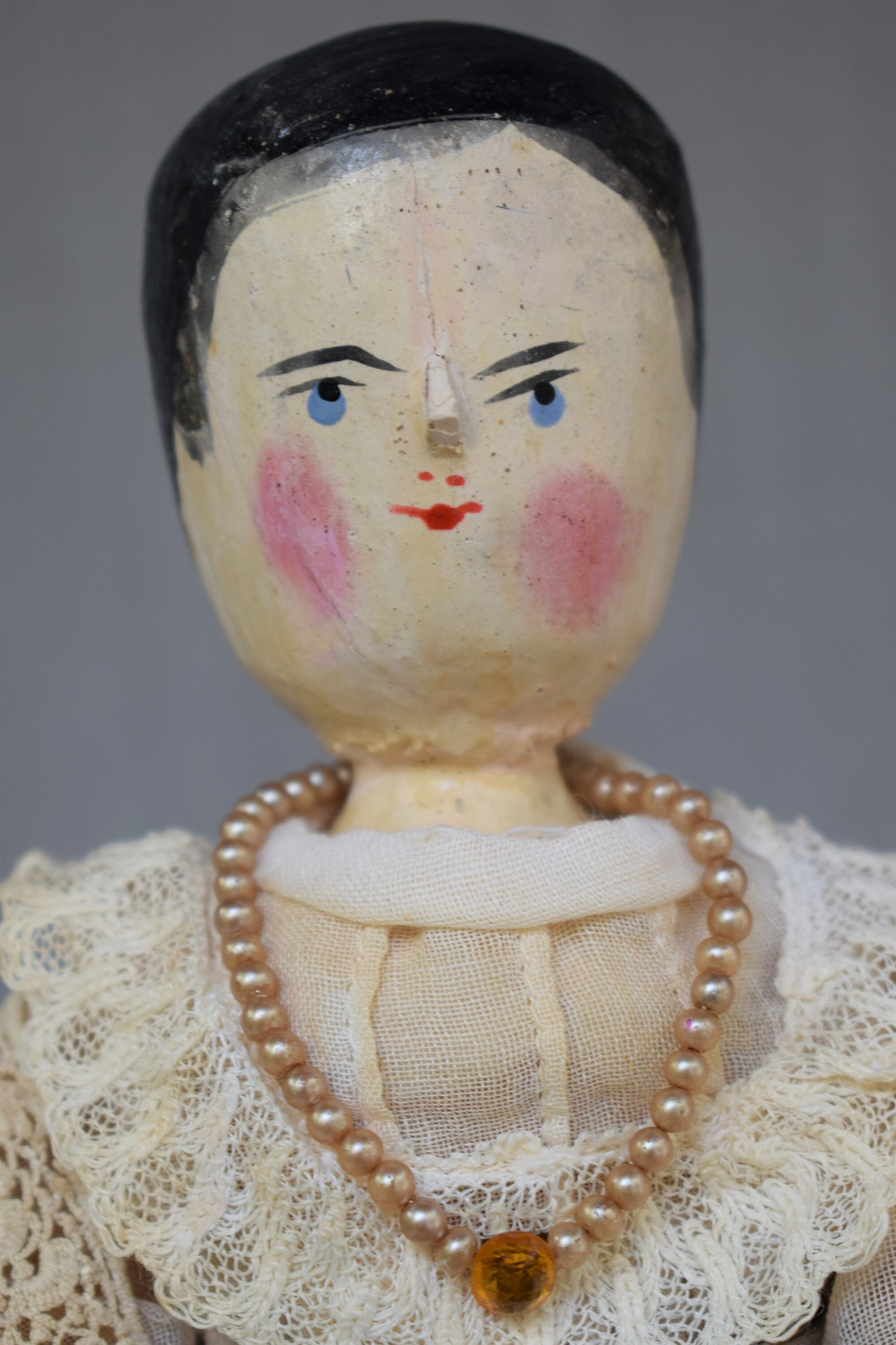 Beautifully Dressed Antique Grodnertal 