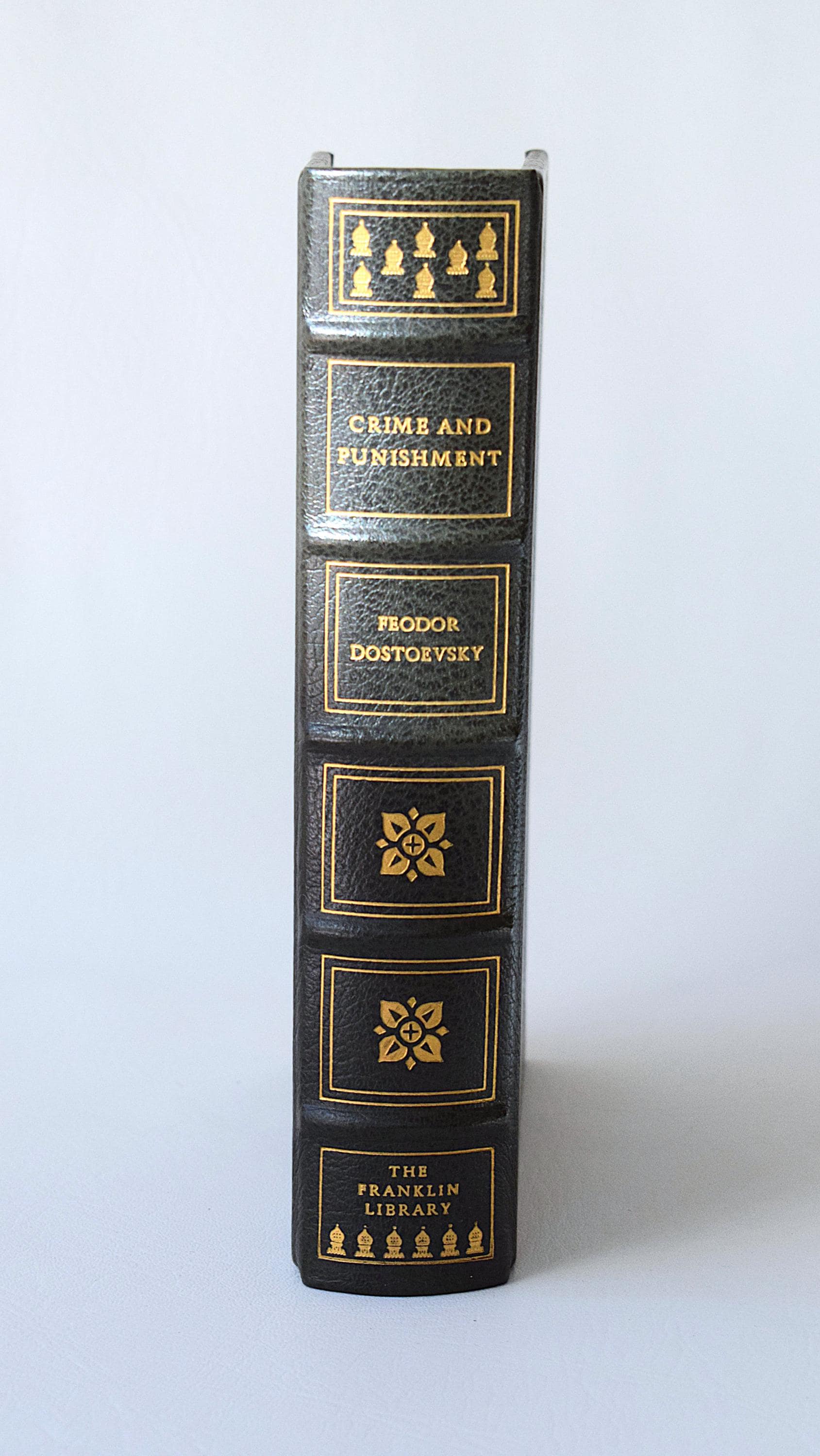 Crime and Punishment by Feodor Dostoevsky, Illustrated Gilt