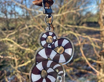 Cute snake keychains, Bandy Bandy snake