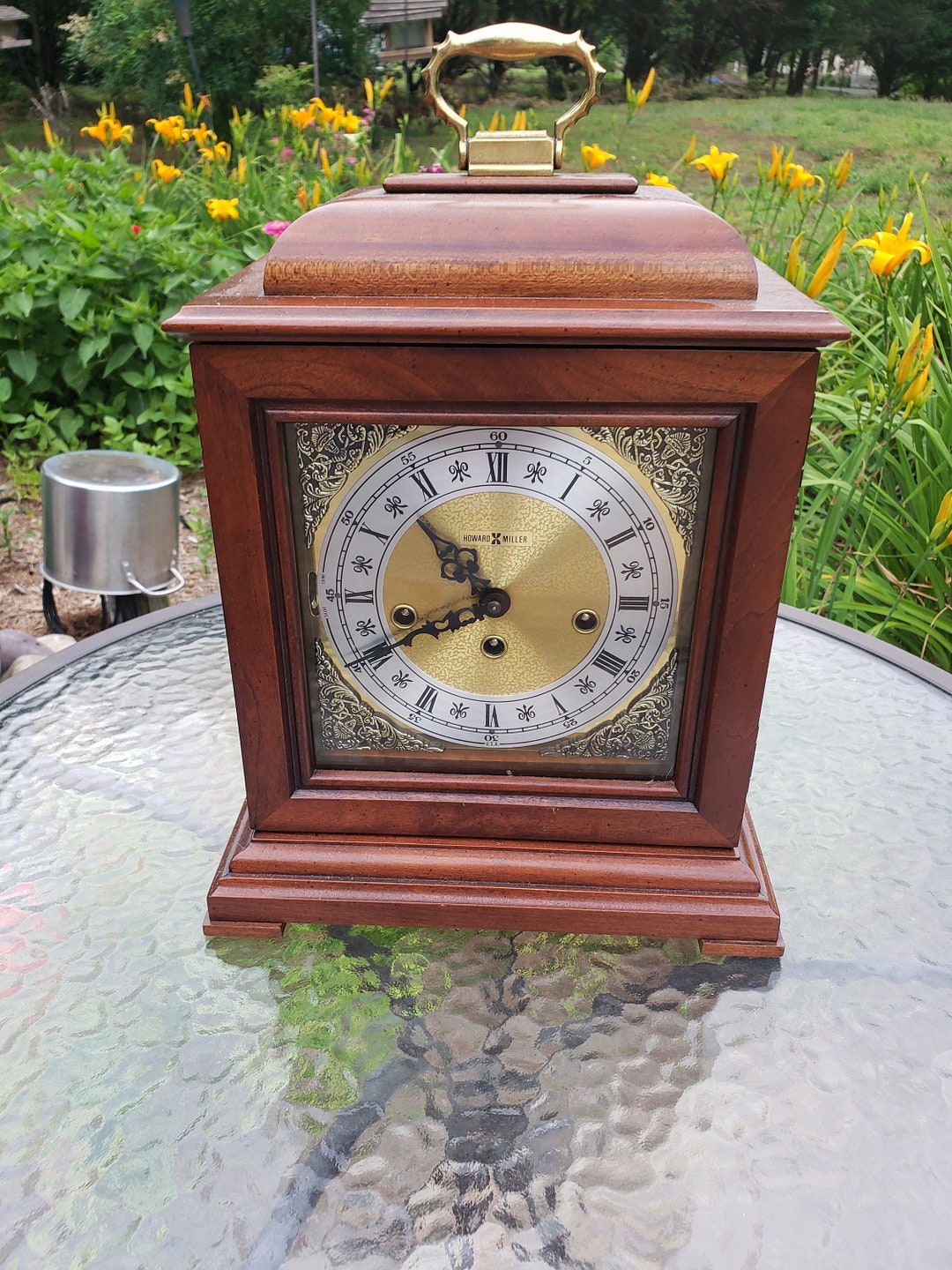 Howard Miller Mantle Clock Etsy