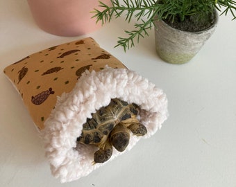 Handmade Tortoise Cuddle Sack / Sleeping Bag