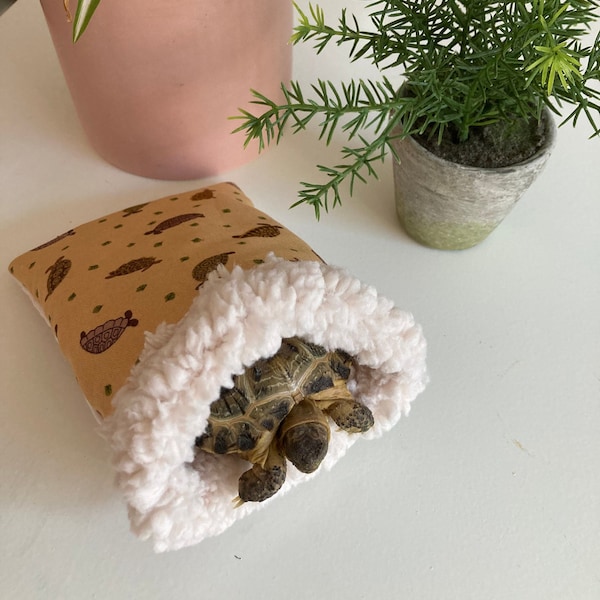 Handmade Tortoise Cuddle Sack / Sleeping Bag