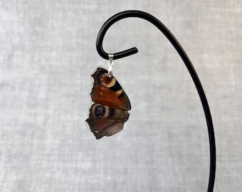 Real Butterfly – Peacock Butterfly (Aglais io) – Pendant