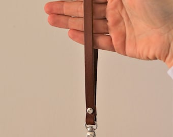 Leather Wristlet Strap: Clutch, Purse, Wallet Replacement
