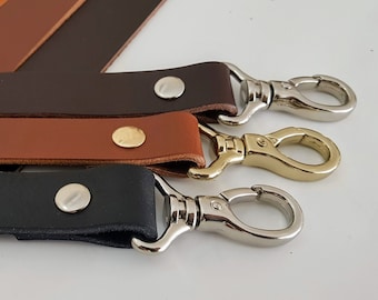 leather strap crossbody bag handcraft real genuine replacement strap ready to use, 1/1&#39;&#39; inch Wide,