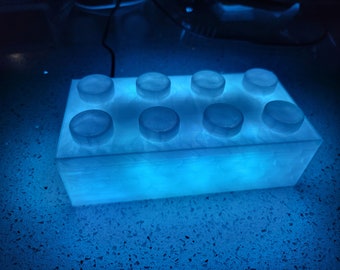 Large Lego Brick Style LED Light/Night Light