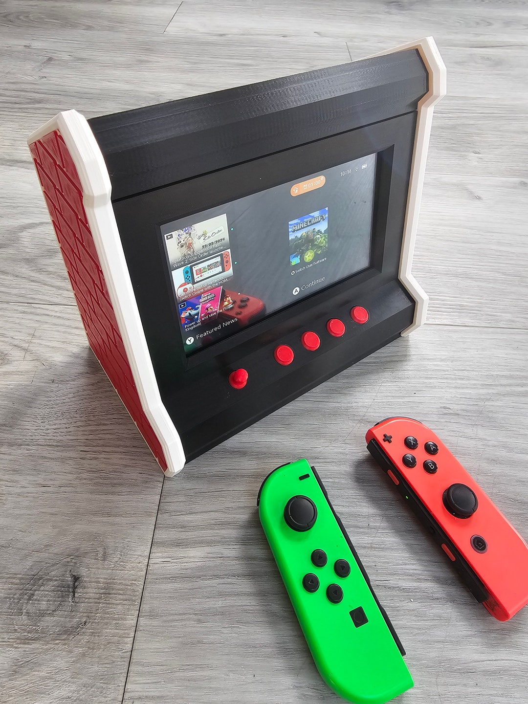 3D Printed Switch Dock: Nostalgic Gaming Console Stand - Etsy