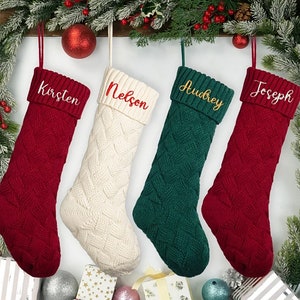 Personalized Family Stockings, Christmas Stocking, Stocking Personalized, Custom Christmas Stockings, Christmas Gift Christmas Decor