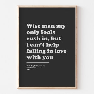 CP22/Custom personalised, Favorite song lyrics, Night & Fog, Typographic, Music Poster, Valentine&#39;s Day Gift, Custom Song Lyric, Wall Art