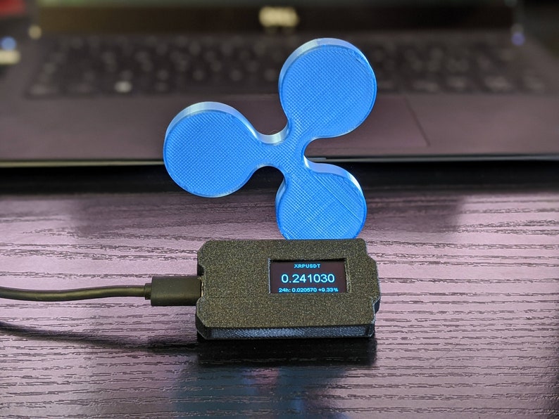 Crypto Ticker Ripple real time Price Wifi Display support ...