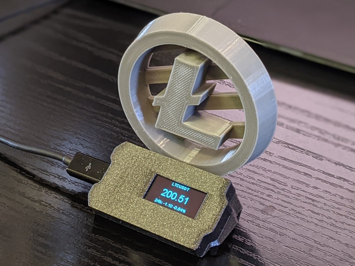 Humidity And Temperature Monitor Crypto Ticker Display - Real-Time Bitcoin/Stock  Prices, Weather & Clock (64x32 Pixel Screen) Glance Led Sports Ticker