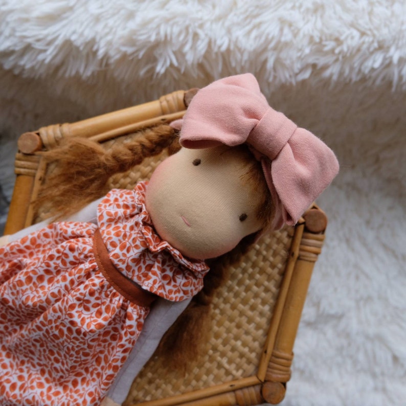 Christmas holiday gift Waldorf inspired doll Steiner doll 15 inch