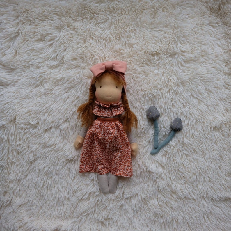 Christmas holiday gift Waldorf inspired doll Steiner doll 15 inch