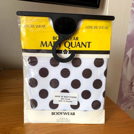 Vintage Mary Quant Mary Quant Bodysuit Unused Sealed White Etsy