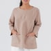 see more listings in the Linen Tops and Blouses section