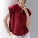 see more listings in the Linen Tops and Blouses section