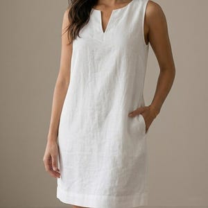 etsy womens linen dresses Custom Linen Dress