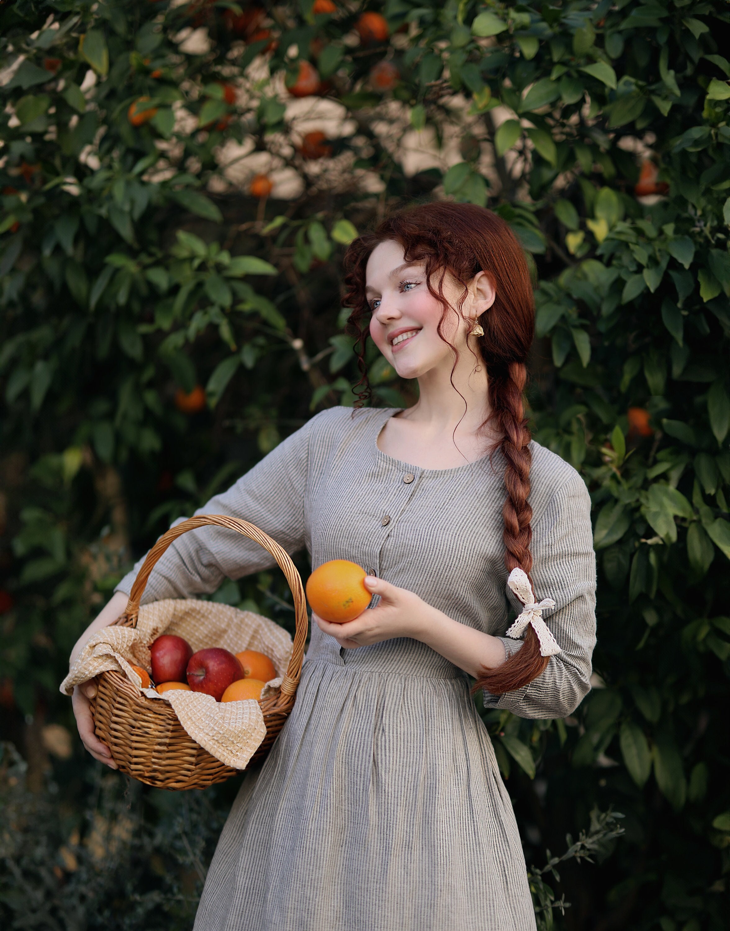 Apricot Maxi Dress 