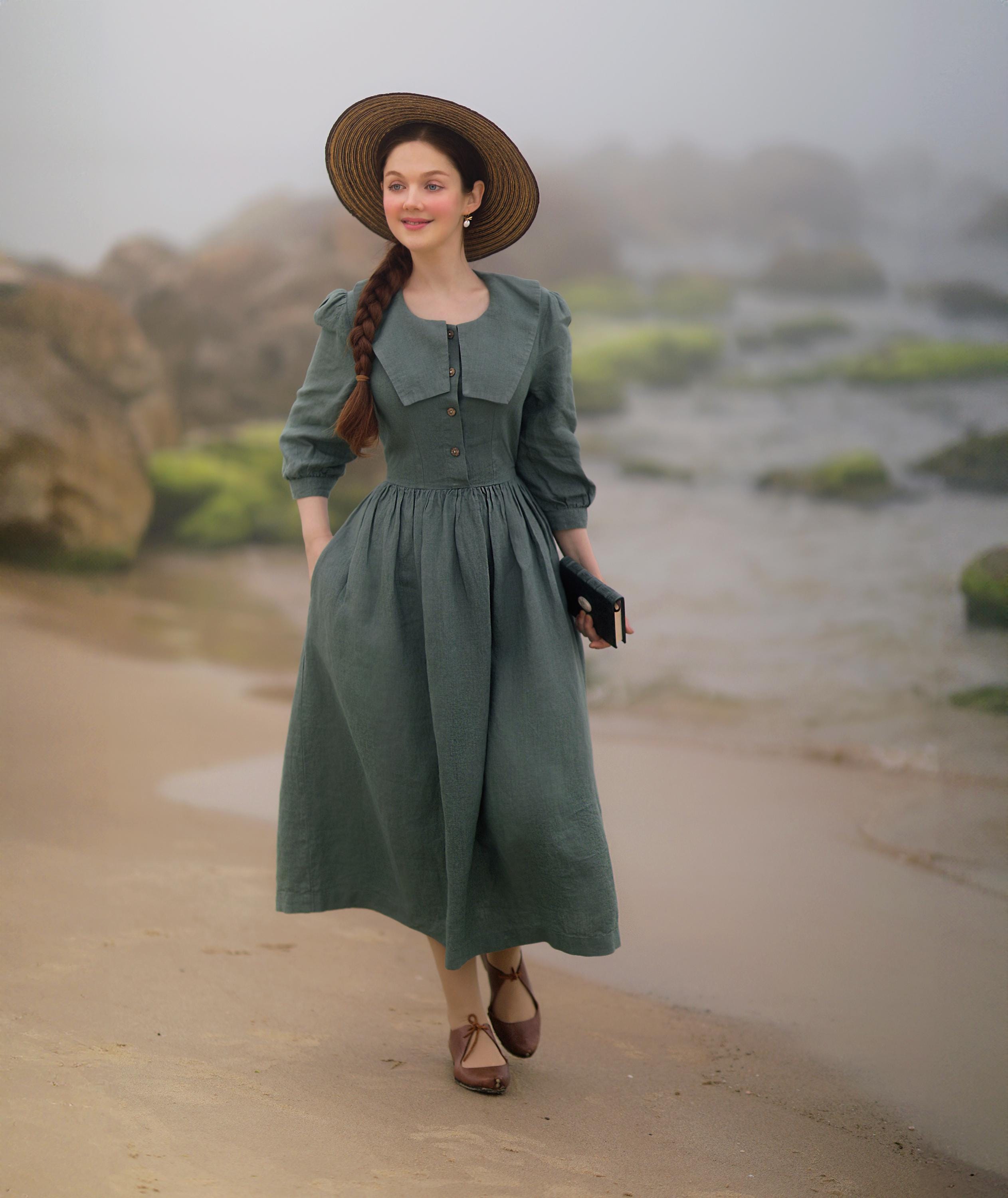 long sleeve midi dress brown Tuckernuck Chocolate Sara Maxi Brown / XL modern habesha dress Bridesmaid Dress -Dusty Sage size:15.5 UK 10 Wearing length