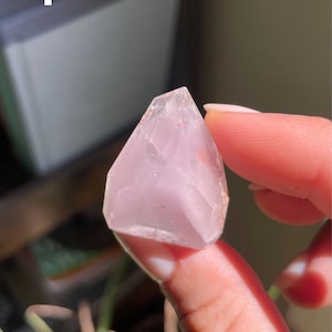 High Quality Polished Pink Lithium Quartz from Brazil (1) – You Choose