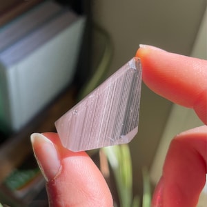 High Quality Polished Pink Lithium Quartz from Brazil (1) – You Choose