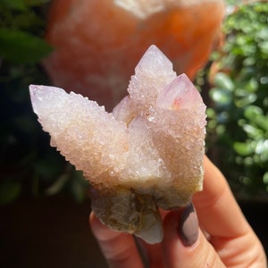 High Grade Sparkling SPIRIT QUARTZ Cluster from South Africa